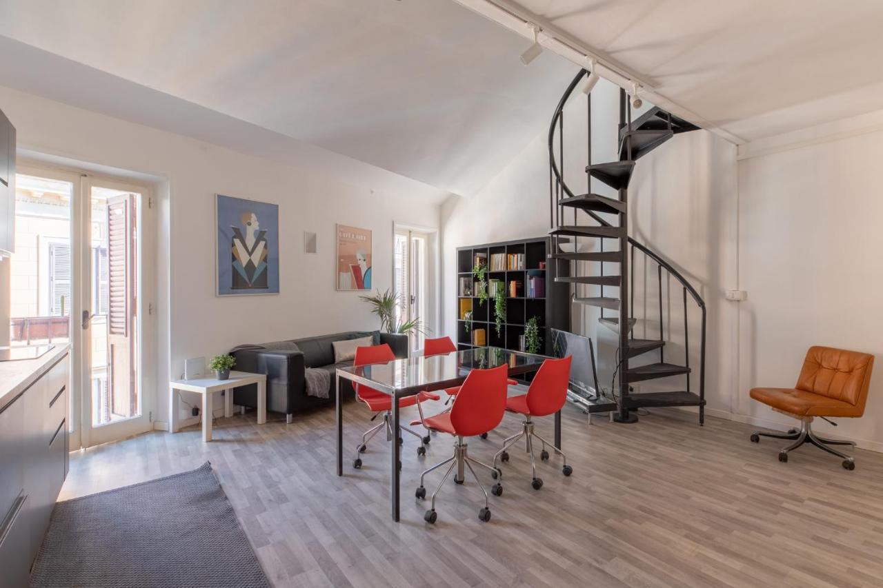 Iflat Trastevere Industrial Apartment Rom Exterior foto